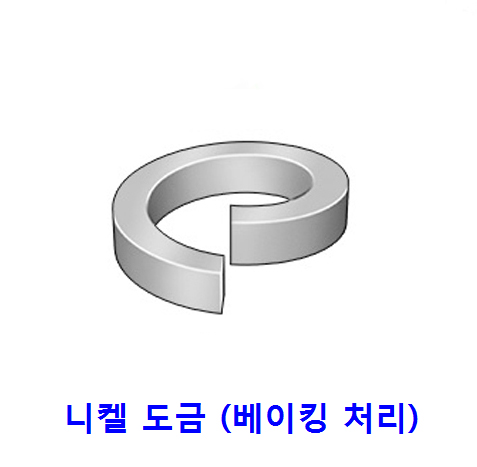 스프링 와샤 (니켈 도금)