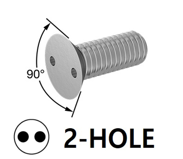 2 HOLE (접시머리)